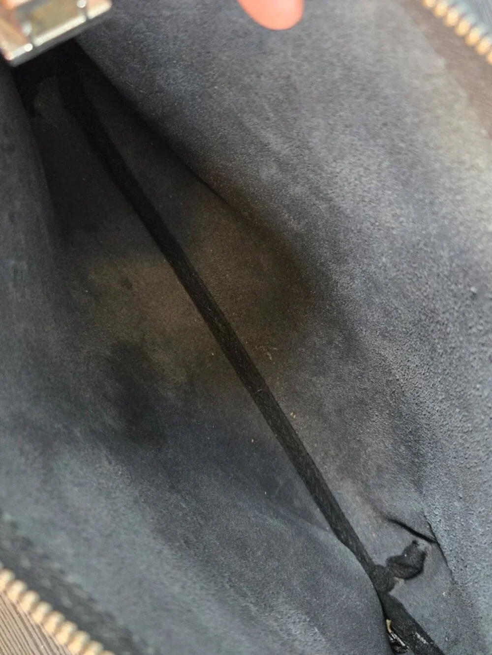 Authentic Marc Jacobs black leather Bank Bag